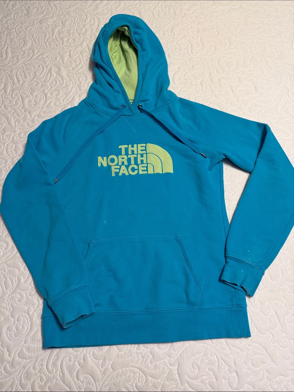 The North Face Teal Pullover Hoodie
